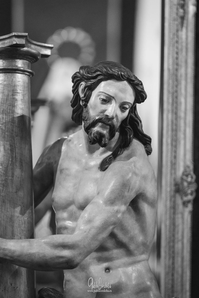 Señor de la Paciencia durante el besapiés celebrado en Granada en 2026